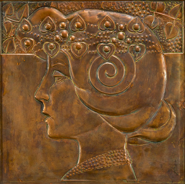 Georg Klimt Relief