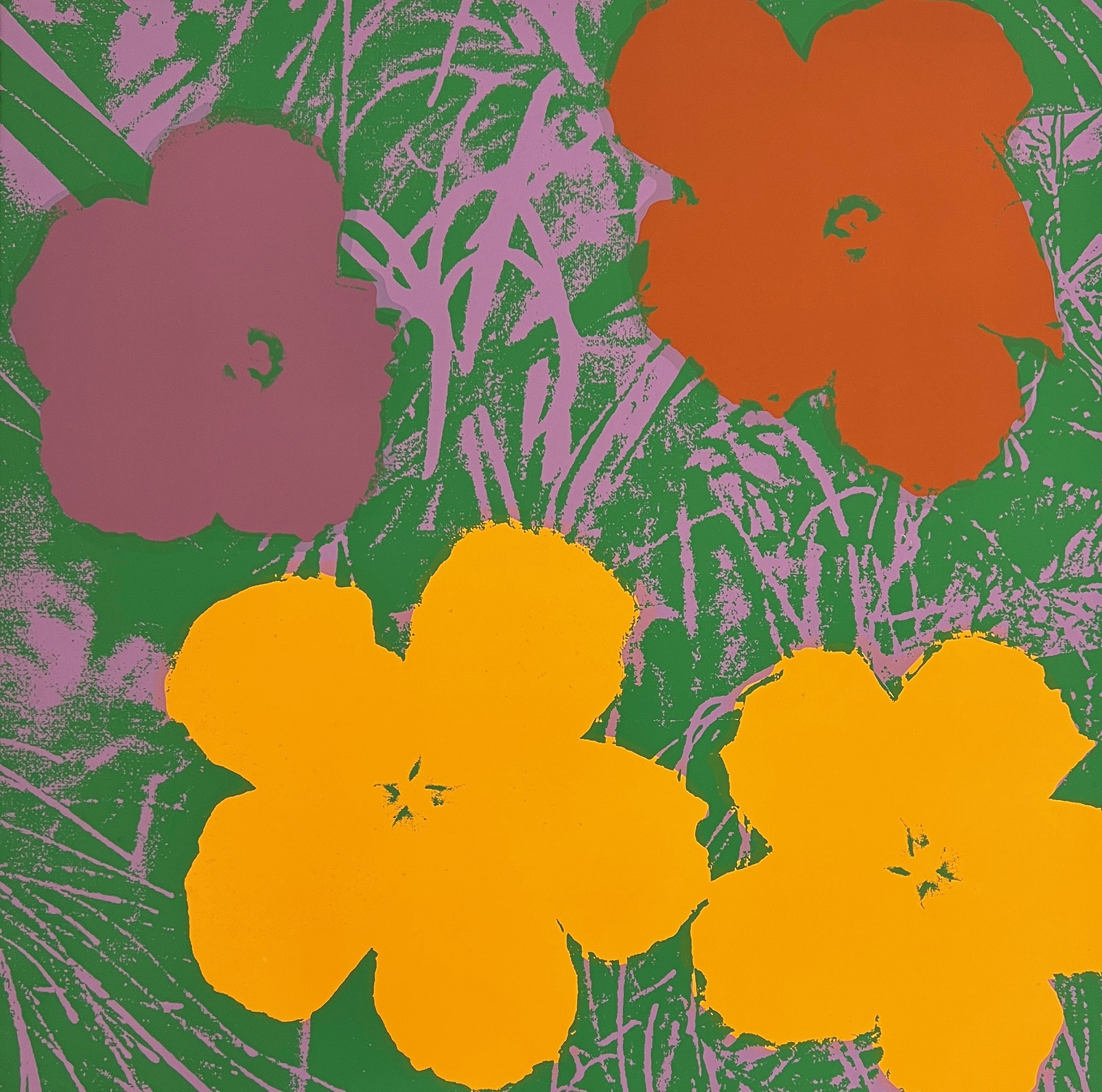 Warhol Flowers small