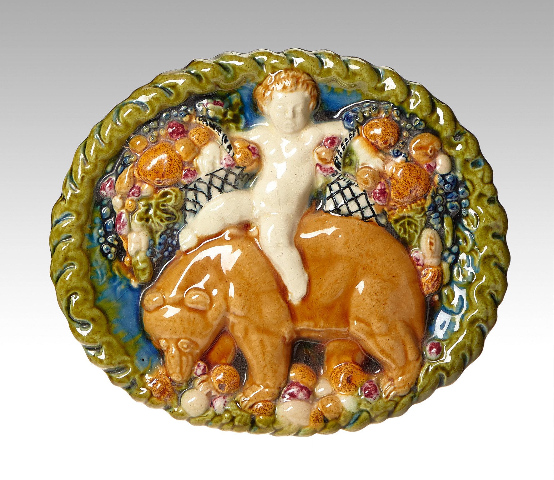 Relief Barwig Baer Putto